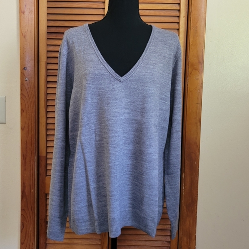 NWT New York & Company Women's V Neck Sweater Plus Size XXL